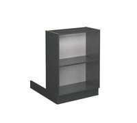 Îlot de cuisine Fame-Line, 60cm sans PT, Anthracite/Anthracite, Vicco 38471