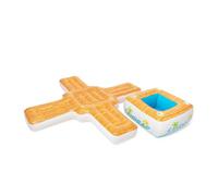 Ilot Gonflable Bestway Ile Bar Et Glaciere 2.4 * 2.4 M Blanc Unique Blanc