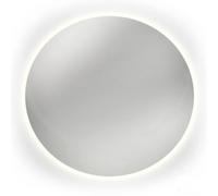 Iluxit Miroir rond avec éclairage LED, 60x60 cm, résitance à l'eau IP44 (ZIL60KLED)