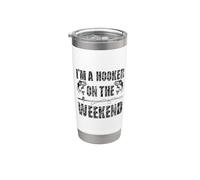 I'm A Hooker On The Weekends Pêcheur Pêcheur Gobelet isotherme en acier inoxydable double paroi