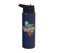 I'm A Talafreako James Talarico US Senate Texas Flag Novelty Stainless Steel Insulated Water Bottle