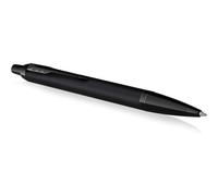 Im Ballpoint Pen Matte Black With Black Attributes Medium Tip With Blue Ink Refill Gift Box