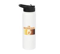 I'm Beersexual Love For Beer Drinking LGBTQ Stainless Steel Insulated Water Bottle
