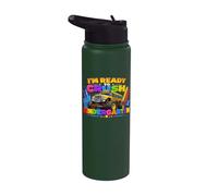 I'm Ready to Crush Kindergarten Back to School Kids Tees Stainless Steel Insulated Water Bottle
