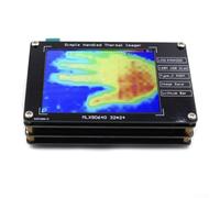Imageur thermique de poche avec stockage de 100 images | Capteur 32 x 24 pixels, taux de rafraîchissement de 8 Hz, sortie visuelle claire, idéal pour les scans rapides
