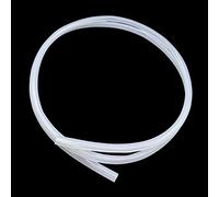iMeistek Tuyau en silicone flexible de qualité alimentaire, 4 mm ID x 6 mm OD, longueur 1,5M, tubes en Silicone, tuyau eau-air, pour transfert de pompe
