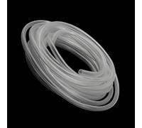 iMeistek Tuyau flexible en plastique, 4 mm x 6 mm x 6 m de long, PVC de qualité alimentaire, tube en vinyle transparent pour le transfert d'eau et d'air