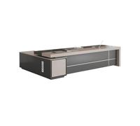 IMEITE Bureau d'angle Bureau De Direction Moderne, PDG, Mobilier for Manager, Table Créative Bureau D’Ordinateur