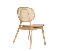 IMEITE Réunion Chaise de Salle à Manger avec accoudoirs en rotin for hôtel, B&, Restaurant, Chaise Dossier, Tabouret Loisirs Simple et scandinave Chaise de Chambre