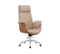 IMEITE Réunion Chaise d'étude à Domicile la Mode Dossier Haut, Chaise de Direction for Le Personnel conférence, Peut soulever siège pivotant Chaise de Chambre(A)