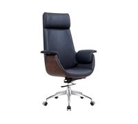 IMEITE Réunion Chaise d'étude à Domicile la Mode Dossier Haut, Chaise de Direction for Le Personnel conférence, Peut soulever siège pivotant Chaise de Chambre(D)