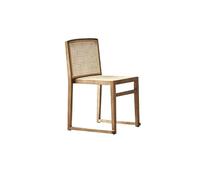 IMEITE Réunion Tabouret de Dossier scandinave Chaise Salle à Manger empilable Moderne en rotin Maquillage for Chambre Coucher Bureau Chaise de Chambre