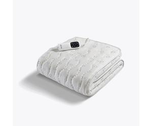 Imetec 16881 Couverture Chauffante Adapto Pureté En Coton Antibactérien Simple