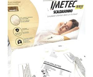 Imetec chauffage individuel 150x80 cm faible consommation 50% laine Merino 2 chauffage efficace