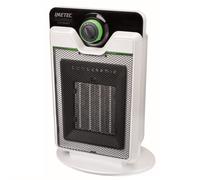 Imetec Compact Intérieure Noir, Blanc 2000 W Chauffage de ventilateur électrique