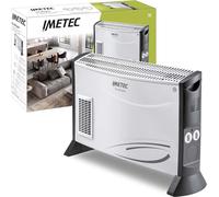 Imetec Eco Rapid Indoor Gris, Blanc 2000 W Chauffage électrique d'ambiance par convecteur