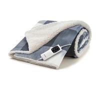 Imetec Scaldasonno ADAPTO Plaid Chauffant Tartan Gris