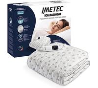 Imetec Surmatelas chauffant Scaldasonno Adapto - 150×80 cm, 100% coton, 6 températures