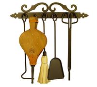 Imex El Zorro 10019-manteau accroché outils avec 5 ustensiles () 43 cm, 10024