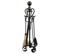IMEX El Zorro 10030 - Lot de 4 pièces pour cheminée (70 cm)