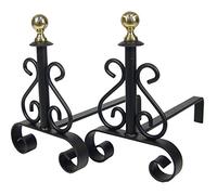 Imex El Zorro 10113 Paire de chenets, 25 x 41 cm