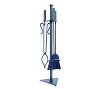 IMEX EL ZORRO, 12014-F - ENSEMBLE DE CHEMINÉE ROND 4 PIÈCES (FORGE)