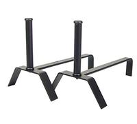 Imex El Zorro 12101-F Lot de chenets forgés 25 x 41 cm