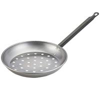 IMEX El Zorro 63121 - Poêle à Griller Les Marrons, 26 cm, Couleur Gris