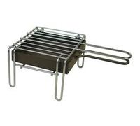 71427.0 Grille Bureau zinguée, noir, 16 x 29. 5 x 12 cm