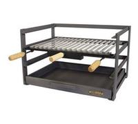 IMEX El Zorro 71478.0 tiroir Barbecue avec grille, noir, 57 x 41 x 35 cm