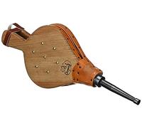 Imex El Zorro Soufflet en bois et cuir 44 x 16 cm | Garniture Skay | Accessoire pour cheminées, barbecues et poêles