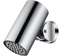 IMEX - Pommeau de douche effet pluie basculant 8° à 48º chromé | Pulvérisateur rond type spot anticalcaire avec connexion 1/2" | Fabriqué en acier inoxydable S.304 | Pièce de rechange originale IMEX