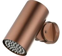 IMEX - Pommeau de douche effet pluie basculant 8° à 48º Or rose brossé | Pulvérisateur rond type spot anticalcaire avec connexion 1/2" | Fabriqué en acier inoxydable S.304 | Pièce de rechange