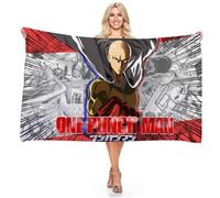 IMFLY Serviette de sauna pour enfant - Serviette de plage One Punch Man - Serviette de bain en microfibre pour enfants et adultes - 70 x 140 cm - Serviette de bain (C,90 x 180 cm)