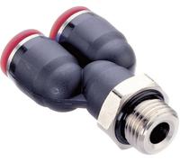 IMI NORGREN Raccord en Y C02880838 Filetage extérieur: 3/8 Ø de tuyau: 8 mm 1 pc(s)