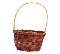 IMIKEYA 1 PC Mini Panier De Rangement Tissé Pour Bureau - Panier à Accessoires Enfant - Corbeille Manuelle Multifonctionnelle Panier Décoratif En Taille Compacte Idéal Pour L'Organisation
