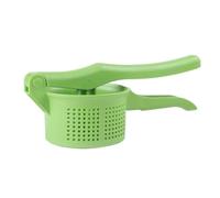 IMIKEYA 1pièce Presse-purée Manuel Compact Vert avec Poignée Antidérapante Ustensile de Cuisine pour Purée de Pommes de Terre et Jus Gadget Pratique pour Usage Domestique