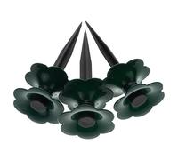 IMIKEYA 3 Pièces Piquet de Tuyau D'arrosage Vert en Plastique pour Pelouse | Guide de Passage pour Tuyau, Protection des Plantes, Usage Jardin, Compatible Tuyau D'arrosage