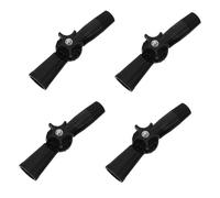 IMIKEYA 4 Pièces Accessoire Dépoussiérage et avec de Allemande Filetée Balai Tête Articulé Nettoyage pour de Vitres