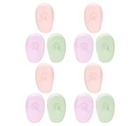 IMIKEYA 6paires Lot de Protège-oreilles Silicone Étanches pour Coloration Teinture Coiffage Réutilisables Protection Oreilles Peau Sensible Fournitures Salon Coiffeur