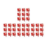 IMIKEYA 80 Pièces Boîte de Dragées de Mariage Chinoise Rouge en Papier, | Coffret Présent Créatif, Léger et Portable, pour Fêtes et Différents Événements, Style Traditionnel