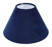 IMIKEYA Abat-jour Moderne Conique en Tissu Bleu, Portable et Léger, Idéal pour Lampes de Lecture en Séjour et Salle à Manger
