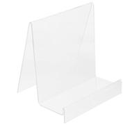 IMIKEYA Acrylique Livre Stand Plat Plaque Affichage Signes Clair Porte-Livre De Recettes Chevalet Porte-Livre De Cuisine Document Support De Manuel Table Basse Lecture Livre Stand