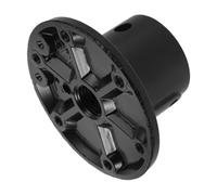 IMIKEYA Adaptateur de Montage Noir Ventilateur de Plafond pour Métal 6, 5