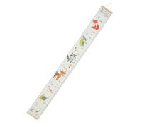 IMIKEYA Autocollant Mural Amovible Toise de Mesure Hauteur Garçon et Filles, Tableau de Croissance Décoratif Motif Renard, Écologique et Imperméable, pour Chambre Bébé ou Salle de Jeux