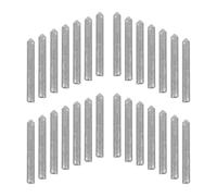 IMIKEYA Baguettes de Soudure Aluminium Argentées 30pcs pour Réparations Domestiques Faible Chaleur Sûre et Facile à Utiliser pour Cadres de Vélo et Ustensiles en Acier Inoxydable