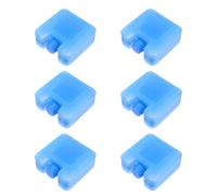 IMIKEYA Blocs Réfrigérants Pack de Glace Réutilisable Haute Efficacité 6pcs en Plastique pour Ventilateur Refroidisseur d'air Bureau