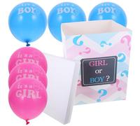 IMIKEYA Boîte à Ballons pour Annonce 1 Set en Papier, Décoration pour Shower et Fête Prénatale