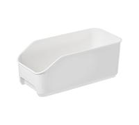 IMIKEYA Boîte de Rangement Bureau en Plastique Blanc sans Couvercle 345X168X14 CM Organisateur Tiroir Polyvalent pour Cosmétiques Snacks et Accessoires Solution Compacte pour Maison