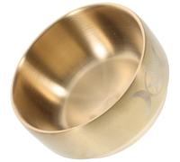 IMIKEYA Bol D'offrande en Laiton Forme Lune Usage Prolongé et Décoration Distinctive pour Rituel Lunaire Porte-bougie